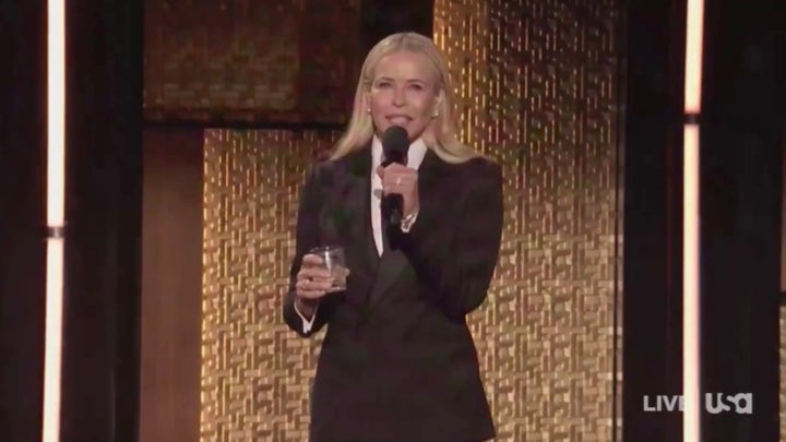 Chelsea Handler thanks Turning Point USA during Critics Choice Awards
