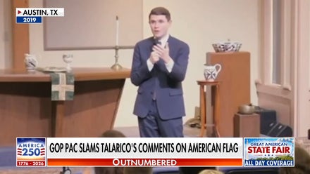 GOP PAC slams Texas Senate hopeful Talarico for 'complicated symbol' flag comments