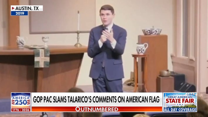 GOP PAC slams Texas Senate hopeful Talarico for 'complicated symbol' flag comments