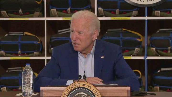 Biden blames Idaho wildfires on global warming, warns 'it's not going to get any better than this'