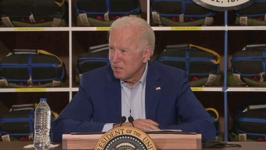 White House abruptly cuts feed of Biden midsentence as he asks
