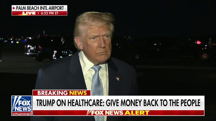 Trump: Talking with some Democrats on Americans buying their own health insurance