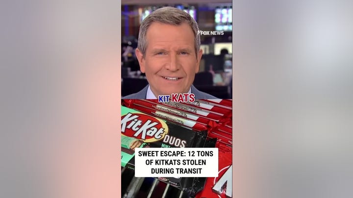 SWEET ESCAPE: 12 tons of KitKats STOLEN during transit