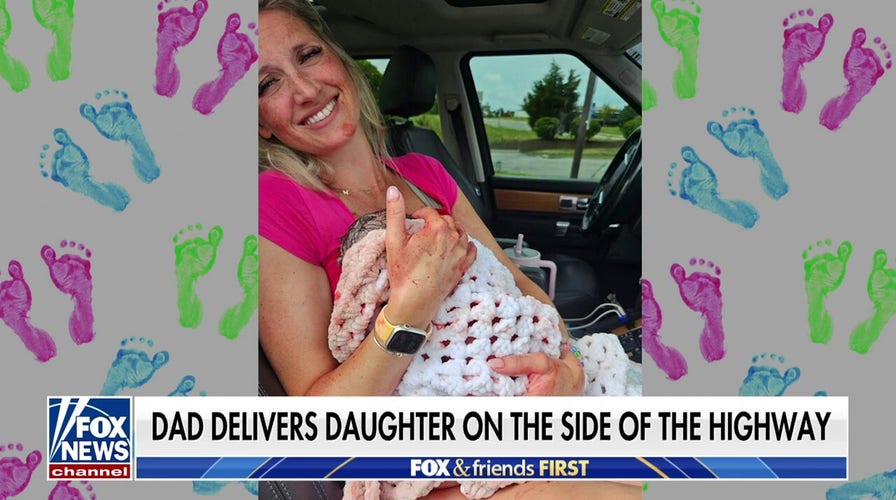 Massachusetts dad delivers daughter on the side of the highway