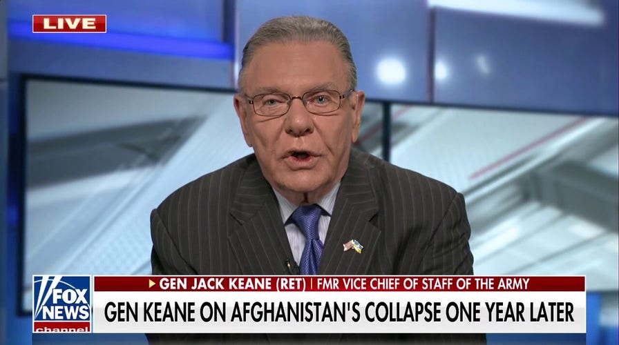 Gen. Keane on Afghanistan withdrawal: It's difficult to accept what we did