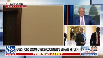 Questions continue to loom over Sen Mitch McConnell's return