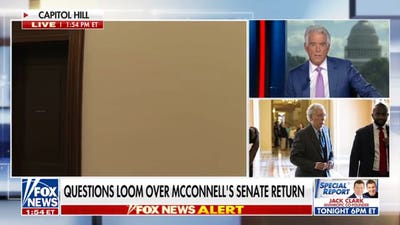 Questions continue to loom over Sen Mitch McConnell's return