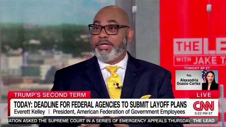 Federal workers' union head claims it's misinformation to say government is 'too big'