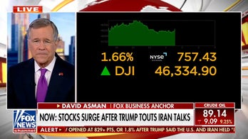Trump touts Iran talks amid stock market surge, dropping oil prices