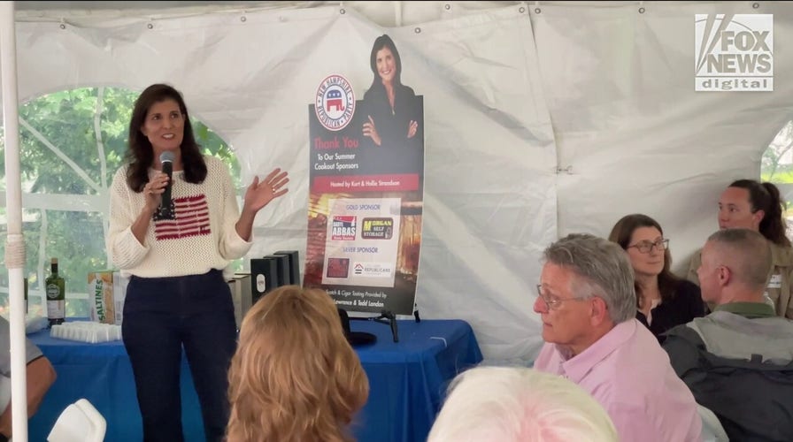 Haley says 'endorse me now' to Sununu at New Hampshire GOP fundraiser