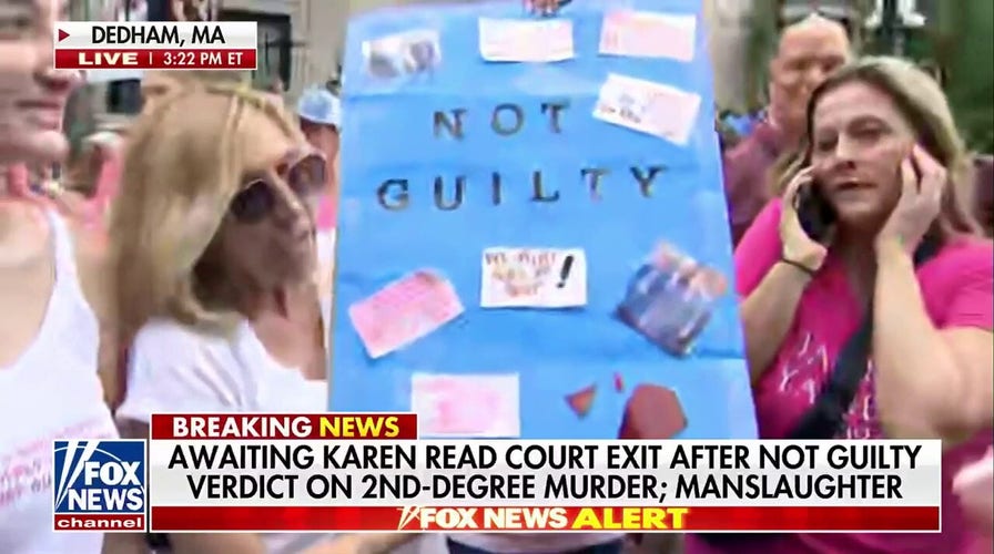 Karen Read supporter says ‘anybody’ could be ‘framed’ following not guilty verdict