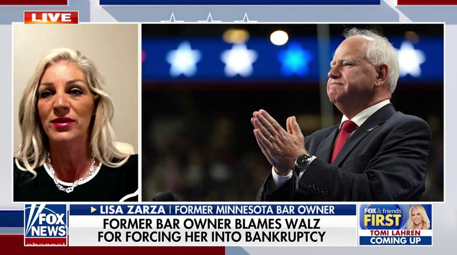 Former Minnesota bar owner slams Tim Walz for forcing her into bankruptcy: 'Evil'