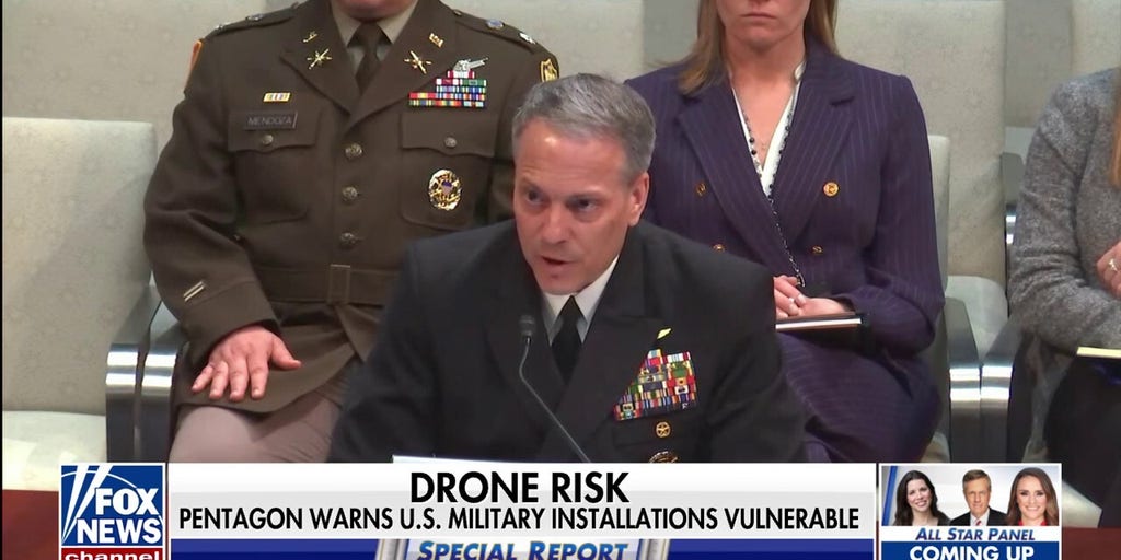 Pentagon warns US military installations are vulnerable to threat of drones