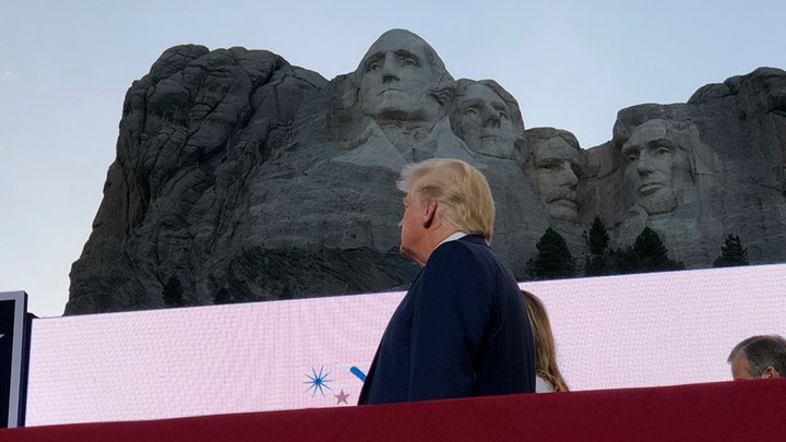 President Trump's Mount Rushmore speech draws partisan rebuke