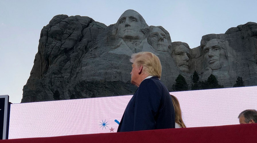 President Trump's Mount Rushmore speech draws partisan rebuke