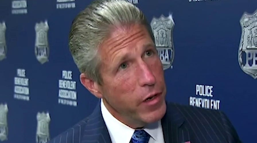 NYC Police Benevolent Association president blasts city's liberal leaders over spike in crime