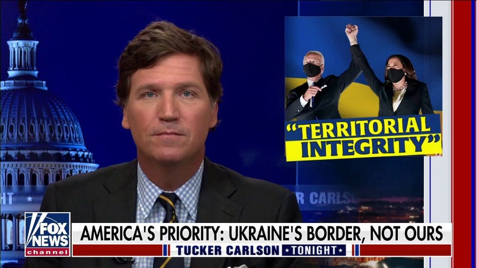 Tucker Carlson: Democrats suddenly value border security, just not the US border