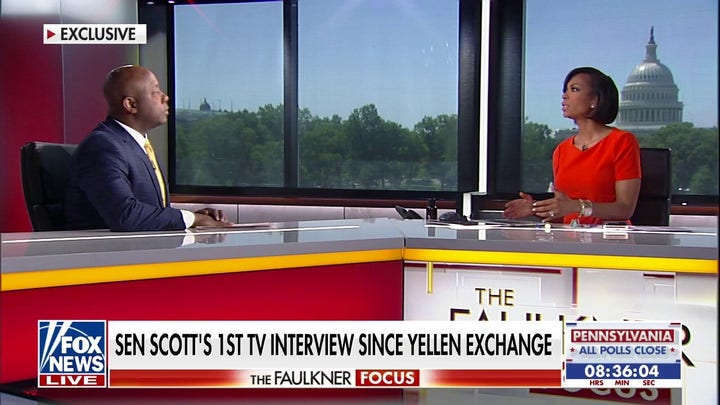 Sen. Tim Scott rips Treasury Secretary Yellen for 'callous' remarks during abortion exchange: 'Unbelievable'