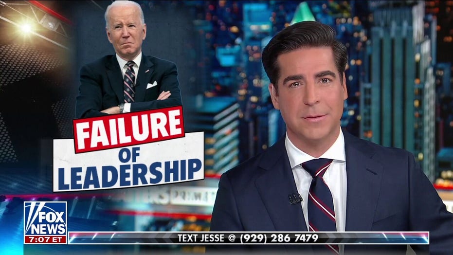 Watters: Biden's admin could not care less about America's problems and the people it promised to serve