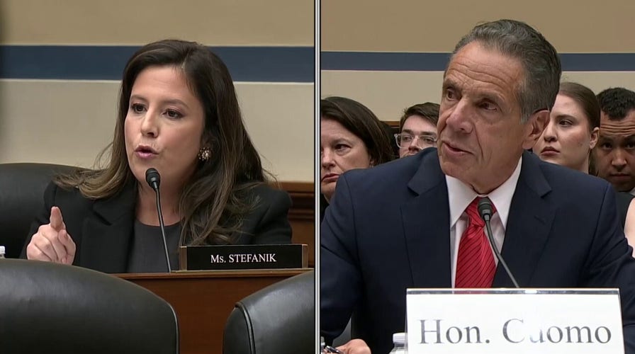 Stefanik demands Cuomo apologize for COVID nursing home deaths in heated exchange