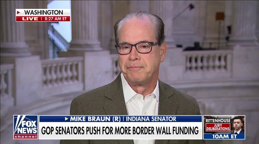 Mike Braun: Democrats want to appropriate money to tear down the border wall