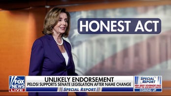 'Pelosi Act' receives name change and unlikely support from former namesake
