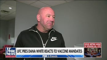 Dana White says he won't mandate vaccines for fighters: 'This is a free country, do what you want'