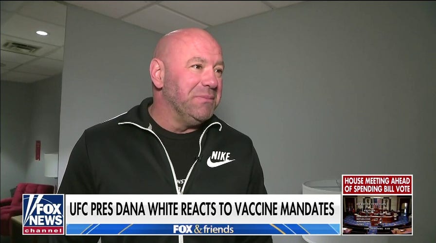 Dana White explains why he opposes vaccine mandates