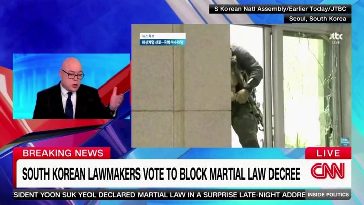 CNN panelist sees parallels between South Korea martial law and Jan. 6