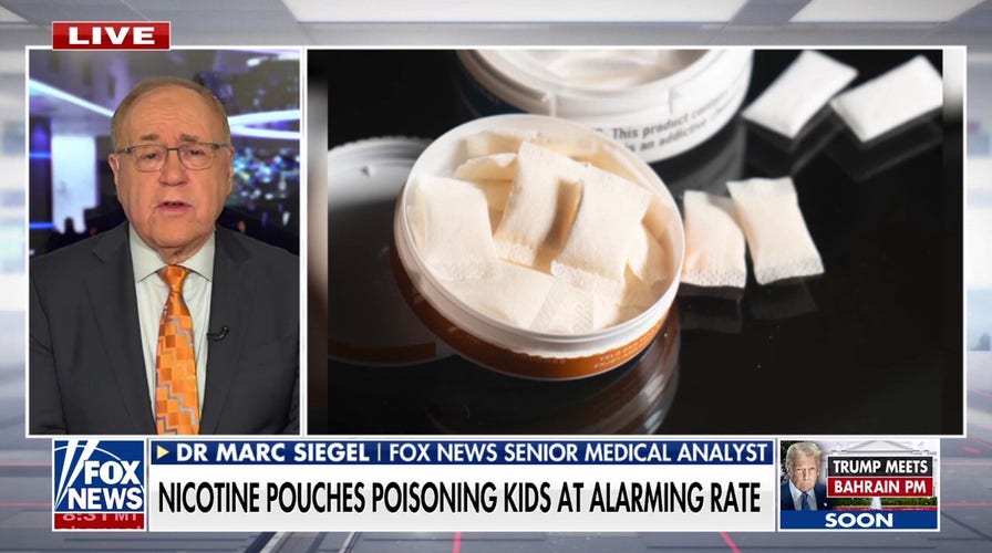 Growing concern about nicotine pouch poisoning among children 