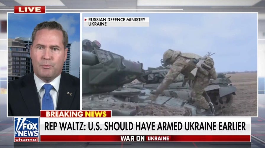 Give Ukrainians weapons and training to win: Rep. Waltz
