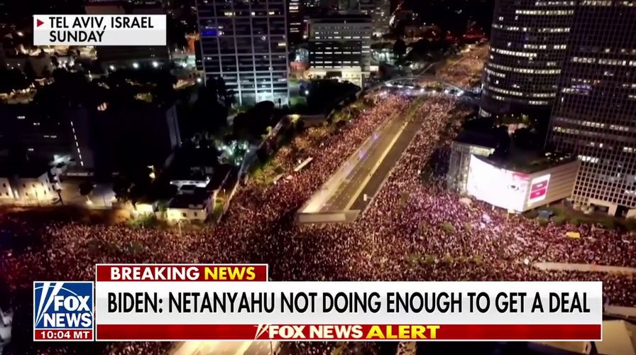 Israeli protests continue following death of six hostages