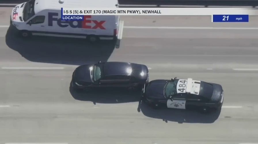 California homeless man steals car ending in highway police chase, but good Samaritan declines to press charges