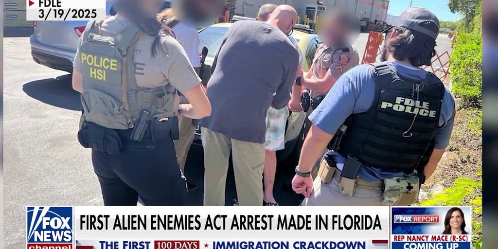 Alien Enemies Act enforced in Florida arrest as Trump administration cracks down on Tren de Aragua