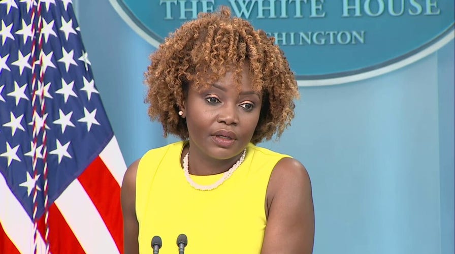 White House press secretary Jean-Pierre gets defensive when asked about Biden's age