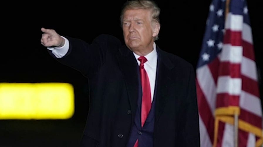 President Trump delivers remarks at a 'Make America Great Again' rally 