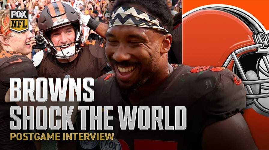 'This feels damn good' ? Myles Garrett on Browns' EPIC comeback win vs Packers