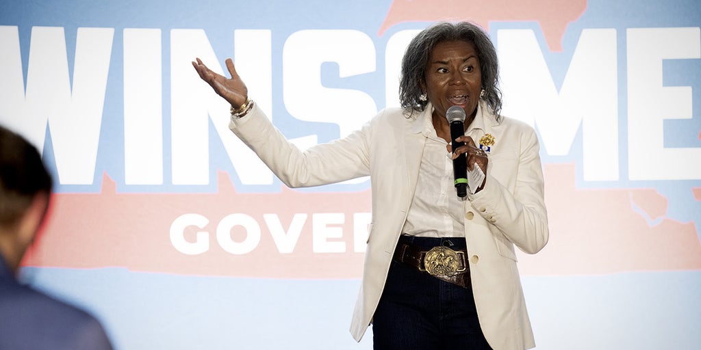 WATCH LIVE: Winsome Earle-Sears speaks after Dem AG candidate's violent text messages leak