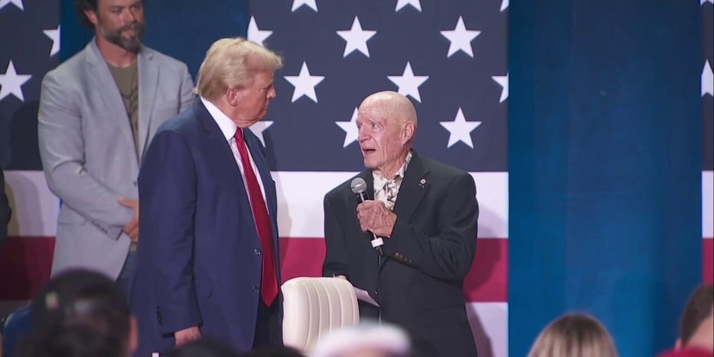 Vietnam veteran says he's 'honored' to give Trump his Purple Heart after assassination attempt