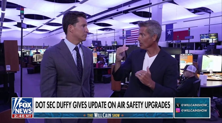 Transportation Secretary Sean Duffy gives an inside look at air safety tech upgrades