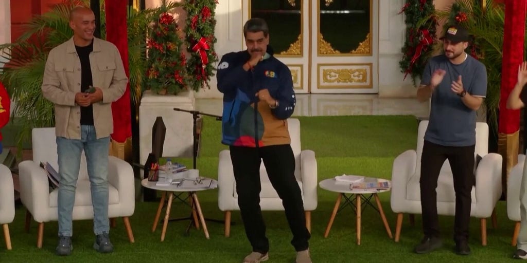 Maduro grooves to peace anthem remix amid tensions with US