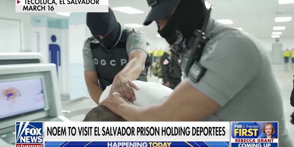 Secretary Noem to visit El Salvador prison holding deported criminals