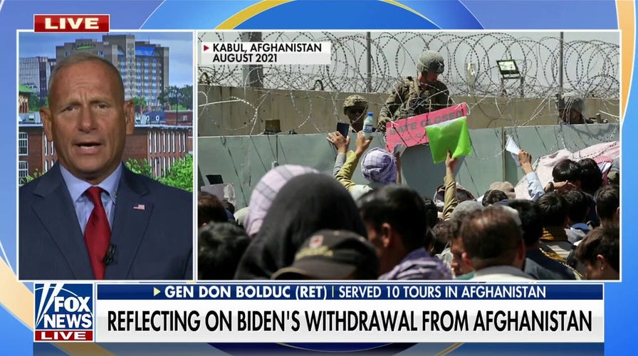 US leaders 'failed service members,' put them in harm's way: Ret. Gen. Bolduc