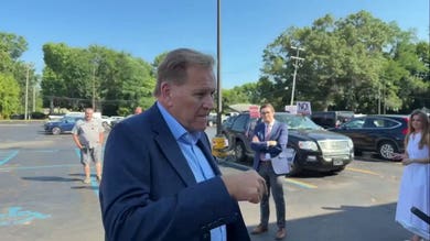 Mike Rogers casts ballot, says Michigan Senate race is a 'change election'
