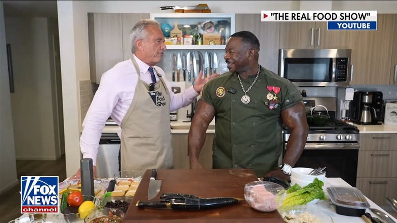 Chef Andre Rush teams up with RFK Jr. for MAHA cooking show