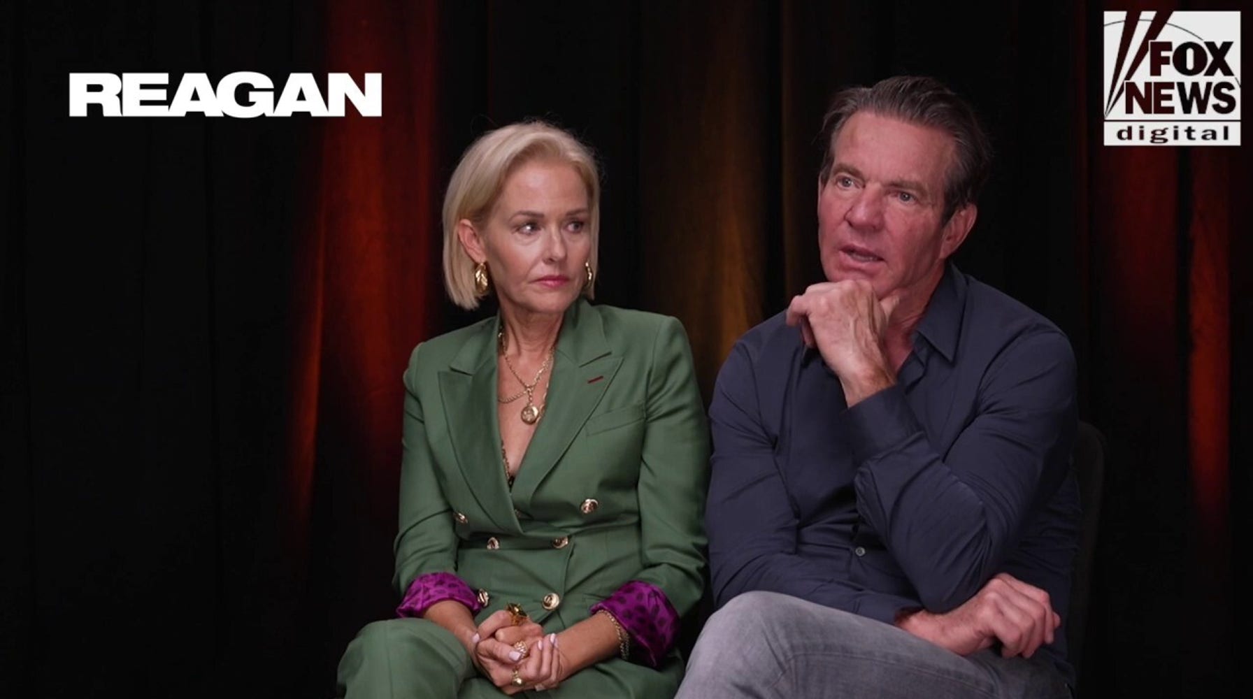 Dennis Quaid and Penelope Ann Miller on Immortalizing Ronald and Nancy Reagan in 'REAGAN'