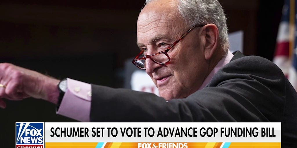 Schumer set to vote in favor of GOP spending bill outraging Democrats