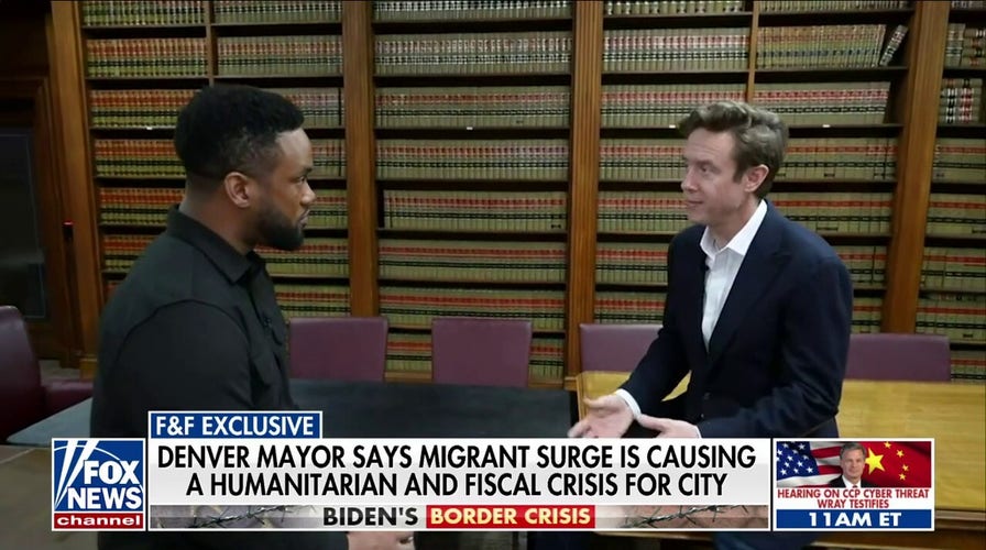 Denver's Democratic mayor pleads for help to handle migrant crisis