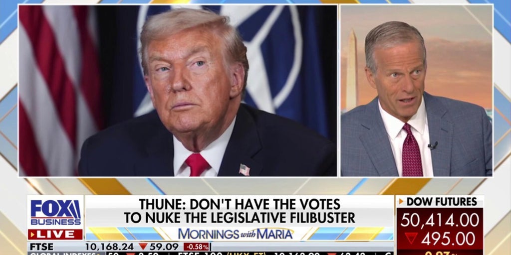 Thune reveals biggest obstacle facing President Trump's legislative agenda in the Senate