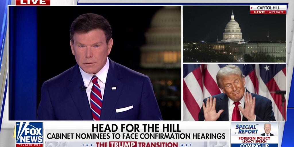 Senate confirmation hearings for Trump's high-profile nominees to begin on Capitol Hill